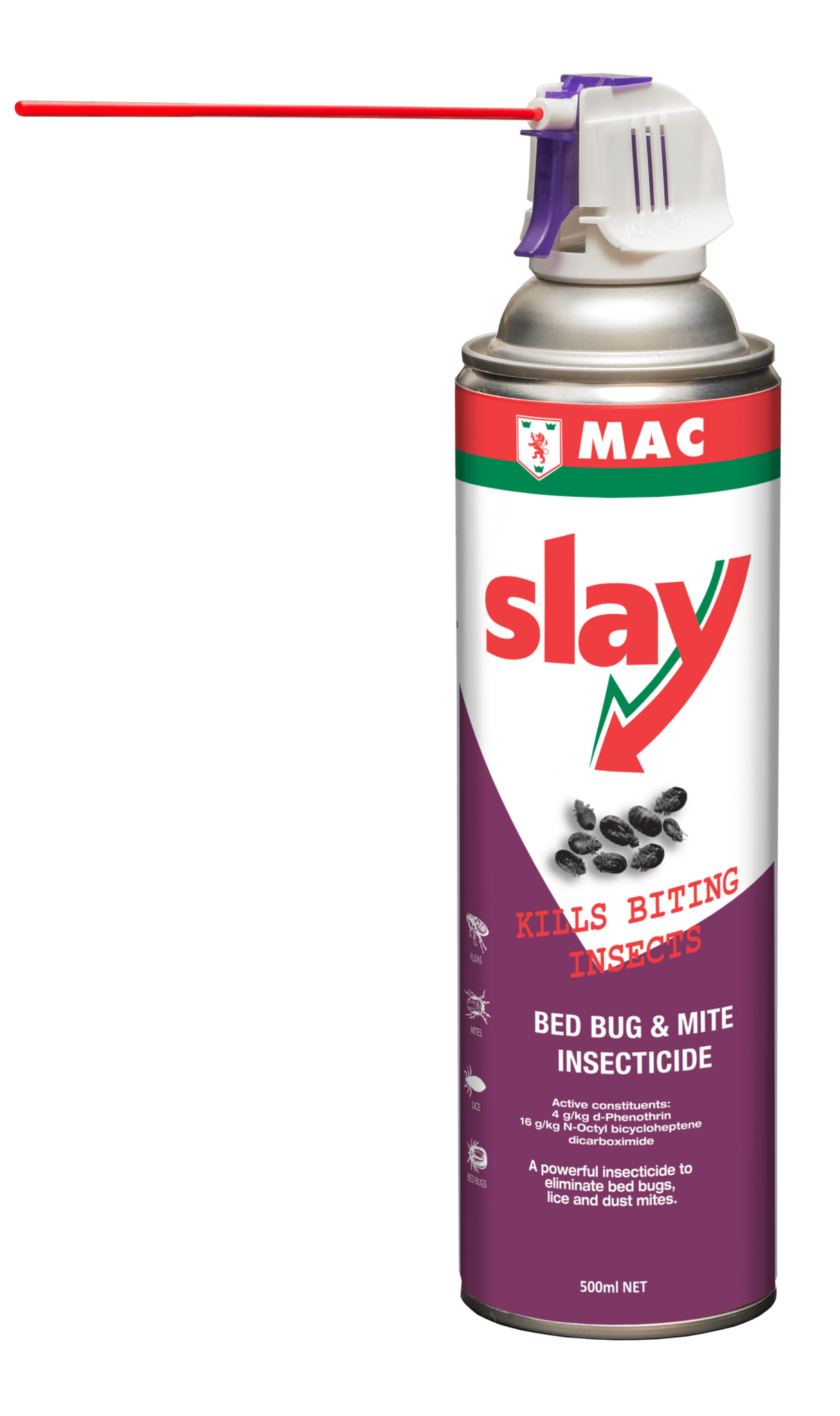 Slay Bed Bug & Mite Insecticide 500ml - MAC