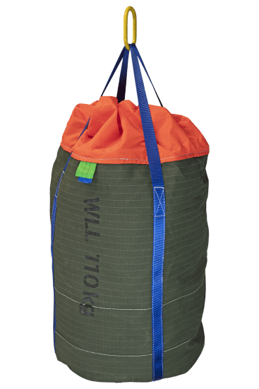 Heavy-duty Bullivants Canvas Lift Bag for safe lifting of up to 110kg, featuring robust Ripstop canvas and secure velcro throat.