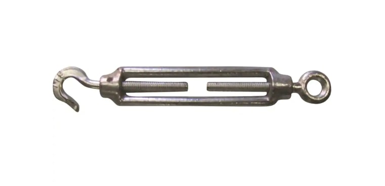 Turnbuckle Commercial Hook & Eye 16mm (Each)