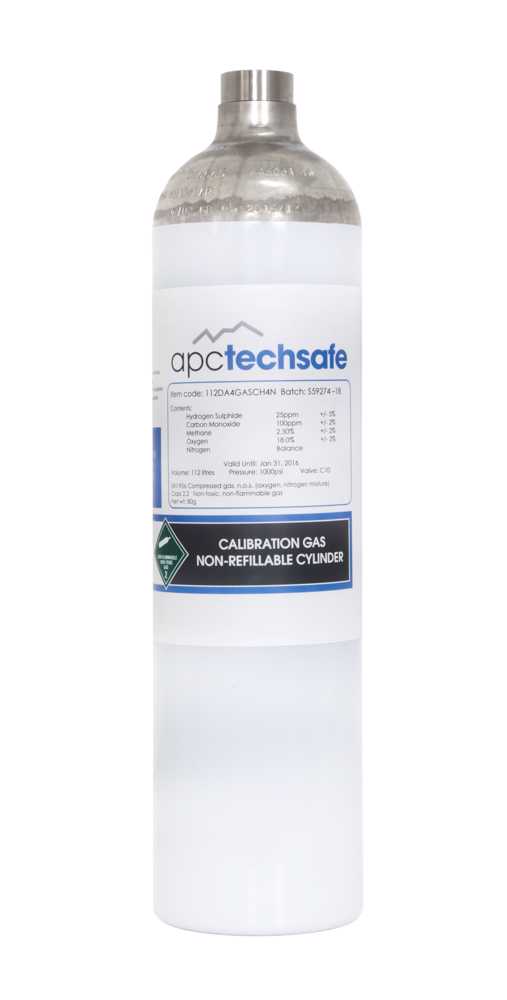 CAC Sulphur Dioxide Gas 25PPM 112L (Each)