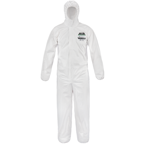 Lakeland Micromax NS Coverall White - M  -  3XL (Pair)