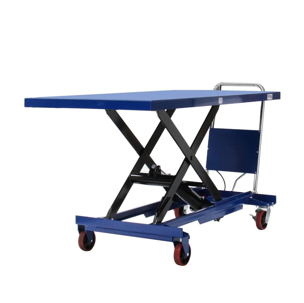 Large Mobile Scissor Table 500kg, 1600L x 800W (Each)