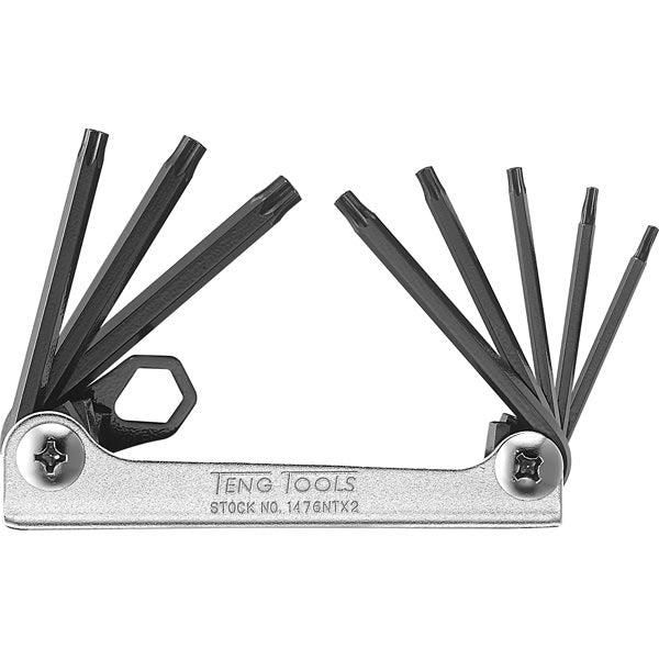 Teng 8 Piece Folding TX Wrench Key Set