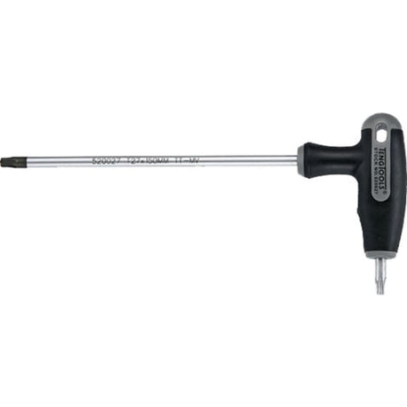 Teng T-Handle TX Driver TX20 x 100mm featuring Mega Drive handle for TX heads and tamper-proof screw slot. Ideal for professionals.