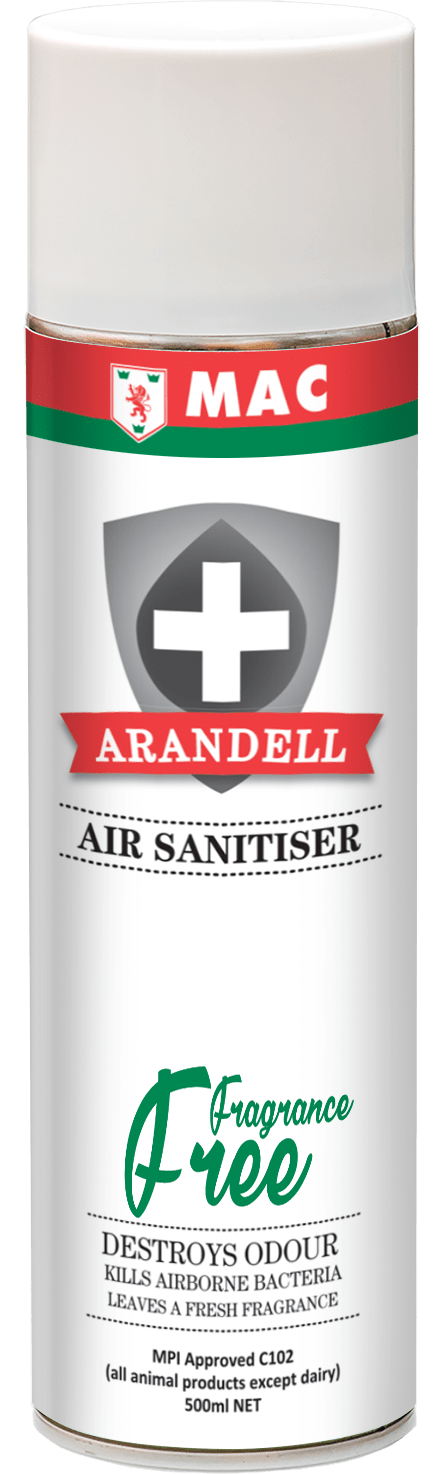MAC Arandell Air Sanitiser Fragrance Free 500ml (Each)