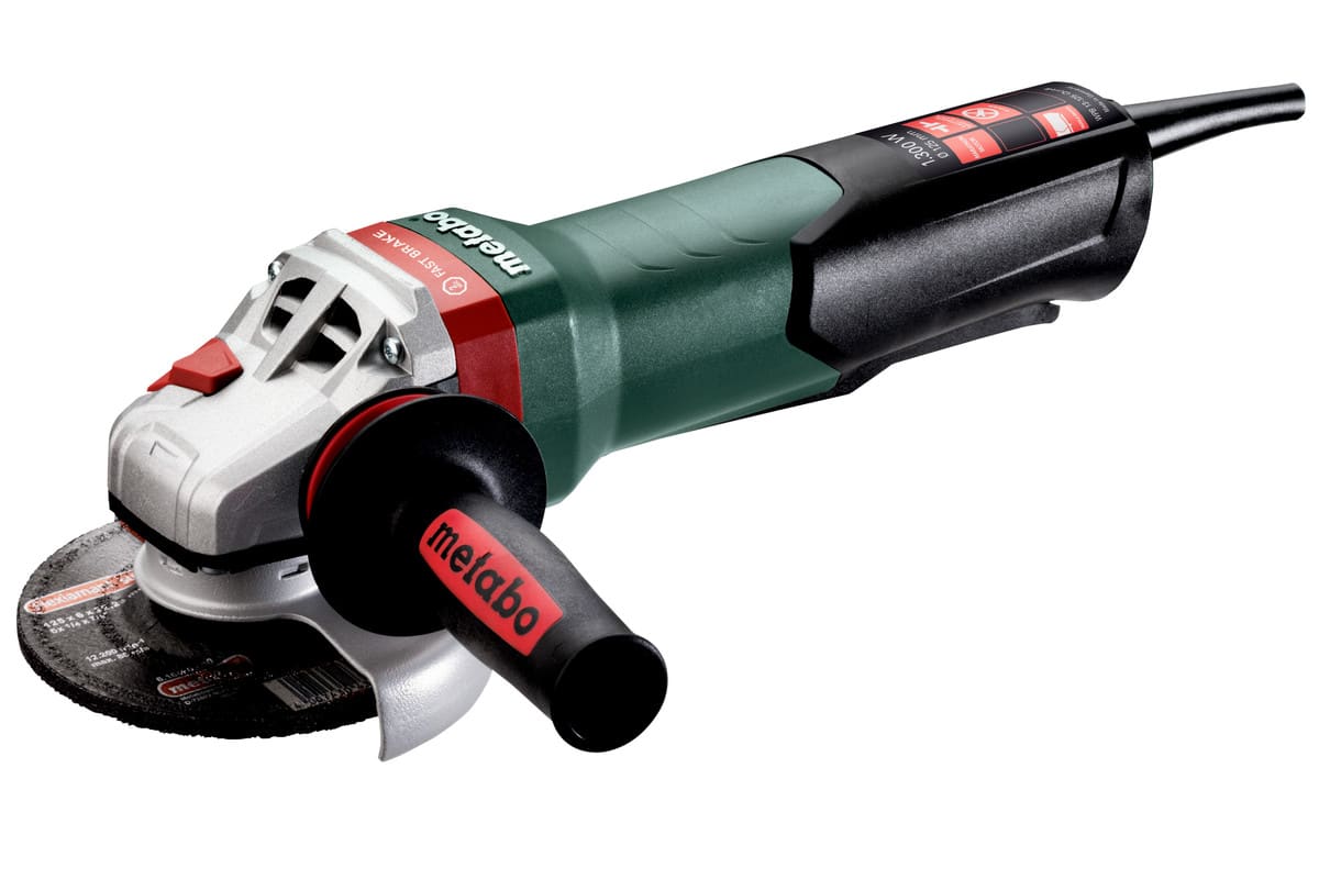 Metabo Angle Grinder Paddle Switch 125mm 1300W
