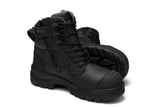 Blundstone 8561 Rotoflex Zip Sided Safety Boots - Black/Black - 09