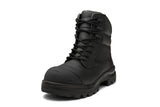 Blundstone 8561 Rotoflex Zip Sided Safety Boots - Black/Black - 09