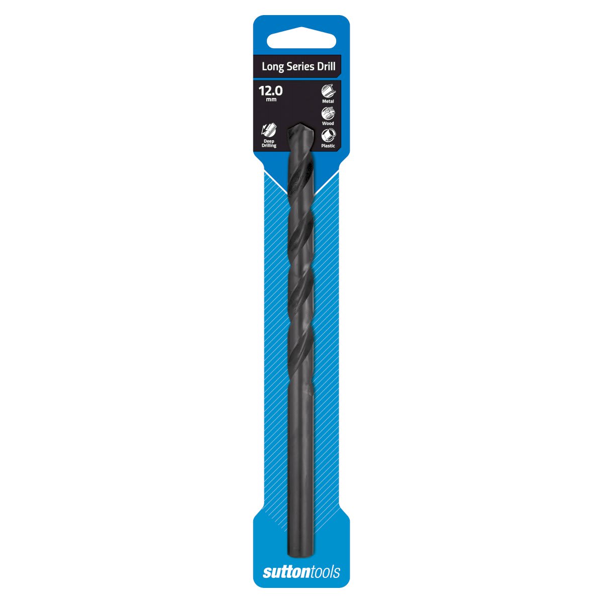 Sutton HSS Long Series Blue Bullet Drills 12.0mm (Each)