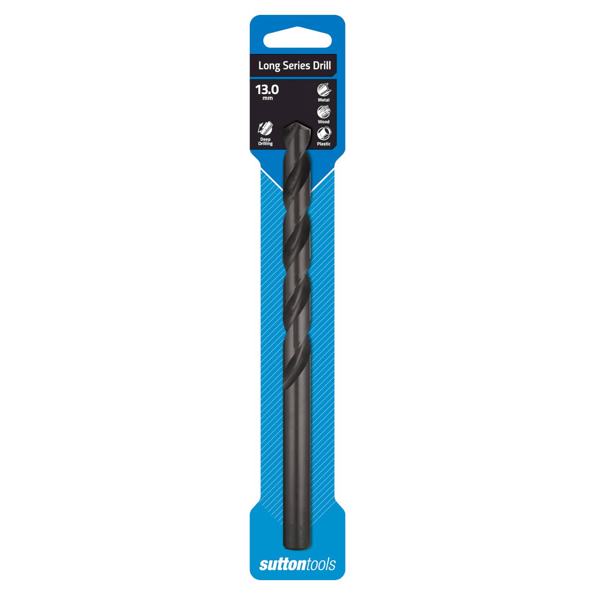Sutton HSS Long Series Blue Bullet Drills 13.0mm (Each)