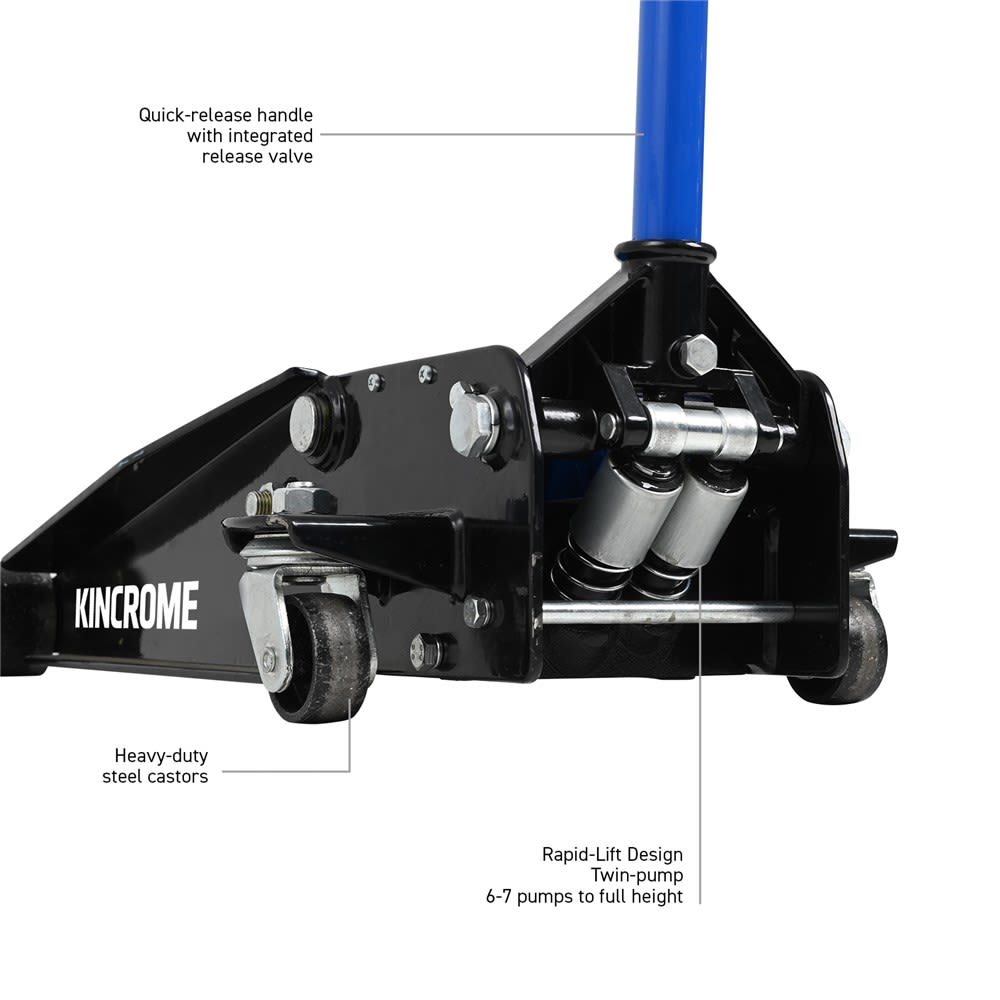 Kincrome Hydraulic Garage Rapid Lift 2800kg (Each)