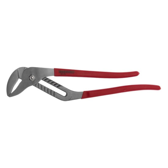 Teng Groove Joint Plier 16" featuring chrome vanadium steel, rubber grip, and serrated jaws for secure handling in various tasks.