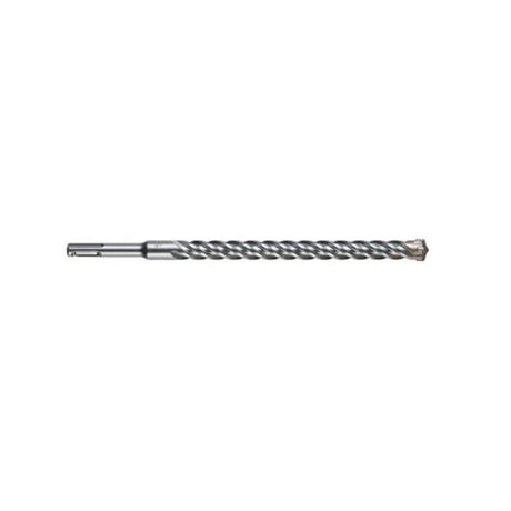 Milwaukee MX4 4-CUT drill bit (8 x 160mm) with a solid carbide tip for precise, durable drilling in various materials.