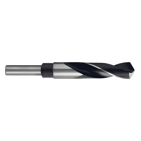 Sutton 1/2" Reduced Shank Drill HSS-33/64", high-speed steel for enhanced drilling capacity and precision in heavy-duty applications.