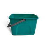 Vibrant green 9L Filta All Purpose Bucket with a comfortable handle, perfect for versatile cleaning tasks and HACCP approved.