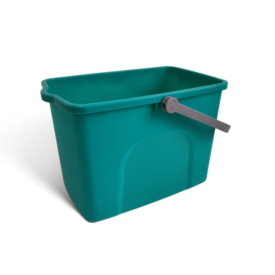 Vibrant green 9L Filta All Purpose Bucket with comfortable handle, ideal for versatile cleaning tasks at home or office.