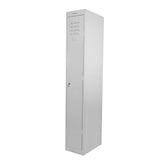 1 Door locker Keylock Silver Grey 380mm Wide - Steelco