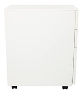 Steelco Slimline Pedestal White Satin 300mm Wide (Each)