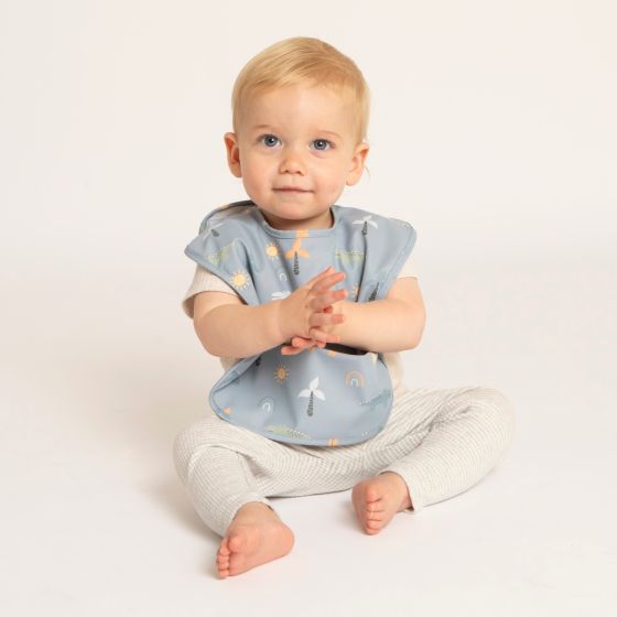 Recycled Pouch Bib - Crocodile - All4Ella