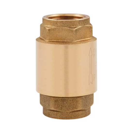 S122 RuB Check Valve Brass-80mm (Each)