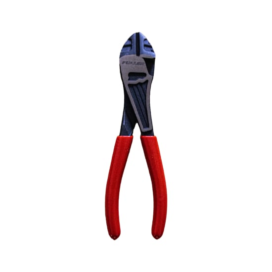 High-quality 175mm diagonal cutting pliers with slim grip and tapered head for precision cutting of wire and cable.