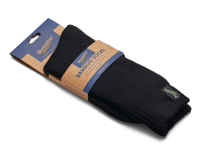 Blundstone Bamboo Socks (Each) - Black (Size: 6/1)