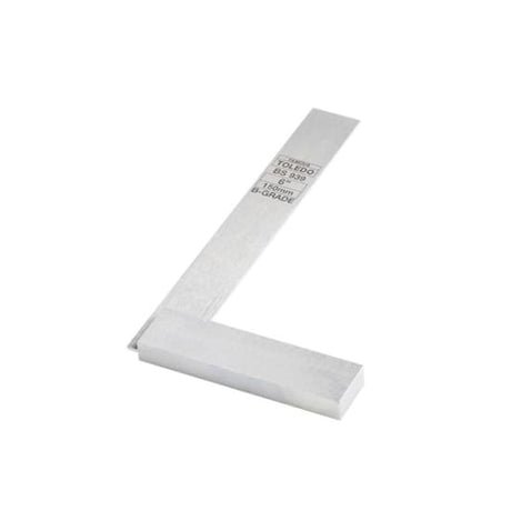 Engineering Square Non-Graduated 100mm with hardened steel blade, designed for precise right angles in carpentry and engineering.