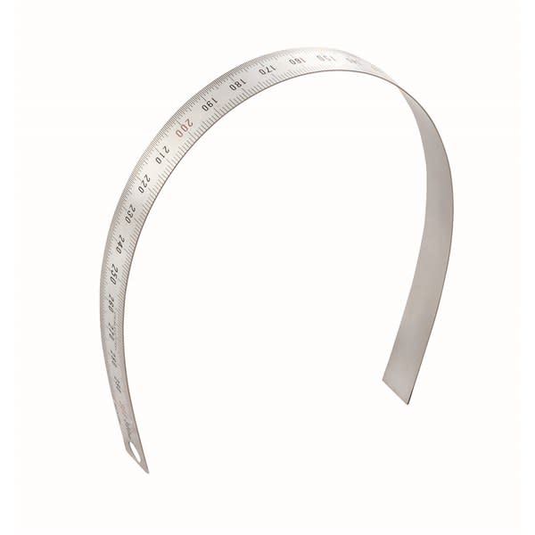Stainless Steel Single Sided Flexible Rule Metric 2000mm