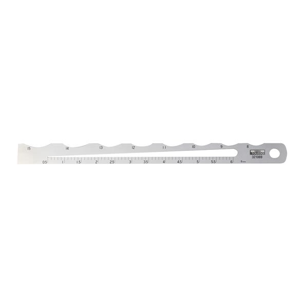 Radius Scale 8-15mm