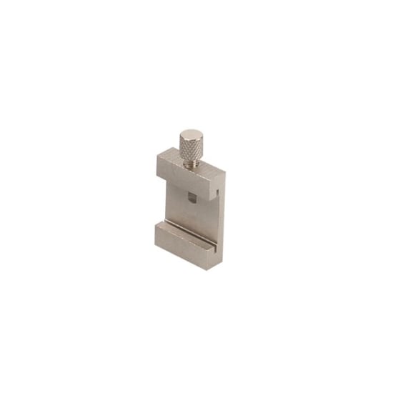 Precision Rule Stop 150mm for Toledo rules, ideal for accurate, repeatable measurements in woodworking and construction.