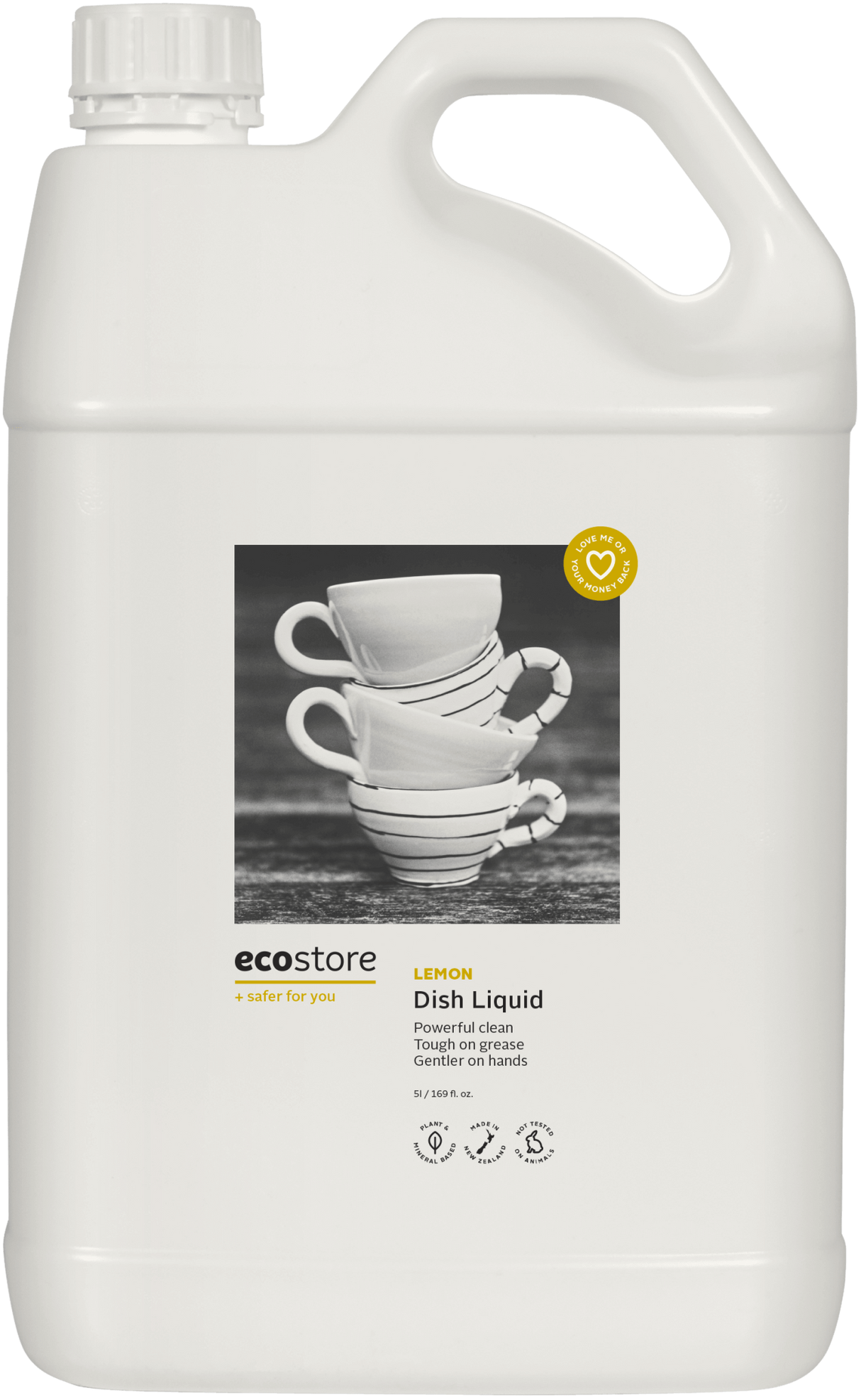 Ecostore Dishwash Liquid Lemon 5L (Each)