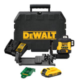 Dewalt 18V XR Compact 3x360 Green Laser Kit