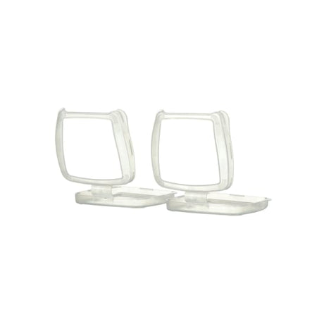 3M Secure Click Filter Retainer D701 in a box of 10, designed to secure particulate filters for enhanced respiratory protection.
