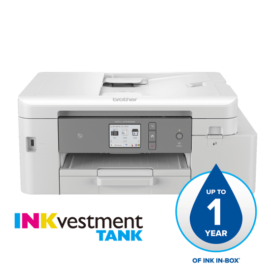 Brother MFCJ4440DW Wireless CLR Inkjet Printer-Each