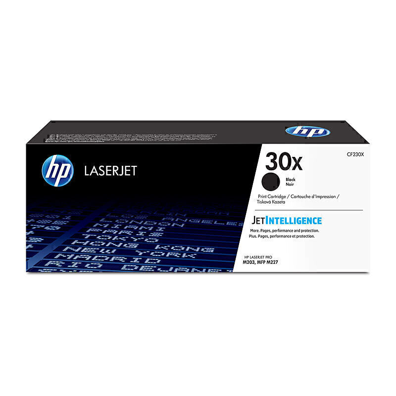 HP 30X Black LaserJet Toner Cartridge CF230X (Each)