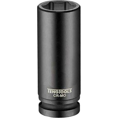 Teng 1/2" Drive Deep Impact Socket 20mm, durable chrome vanadium steel, 12-point design for secure grip and high torque.