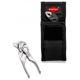 Knipex Mini Pliers Set with Tool Belt features compact pliers wrenches in a durable pouch for easy access and portability.