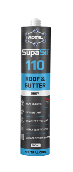 Premium 300ml black silicone sealant for roofing and guttering; UV resistant, waterproof, flexible, and eco-friendly.