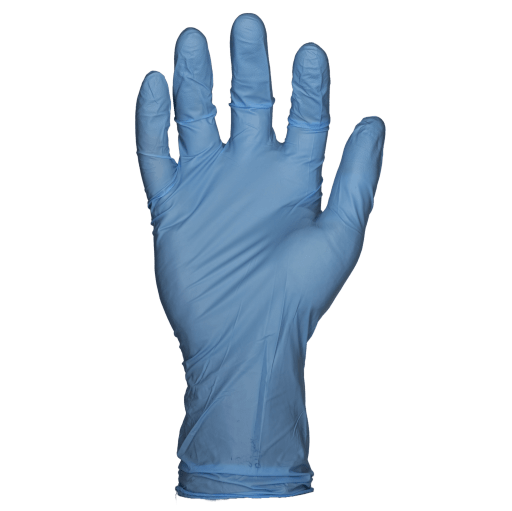 BiEndure Nitrile Gloves Powder Free Blue 300mm,  (Pack of 50) -  - L
