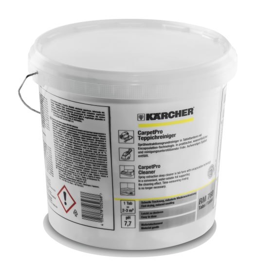 CarpetPro Cleaner iCapsol-200-Pack tablets for effective, no-rinse carpet cleaning with advanced encapsulation technology.