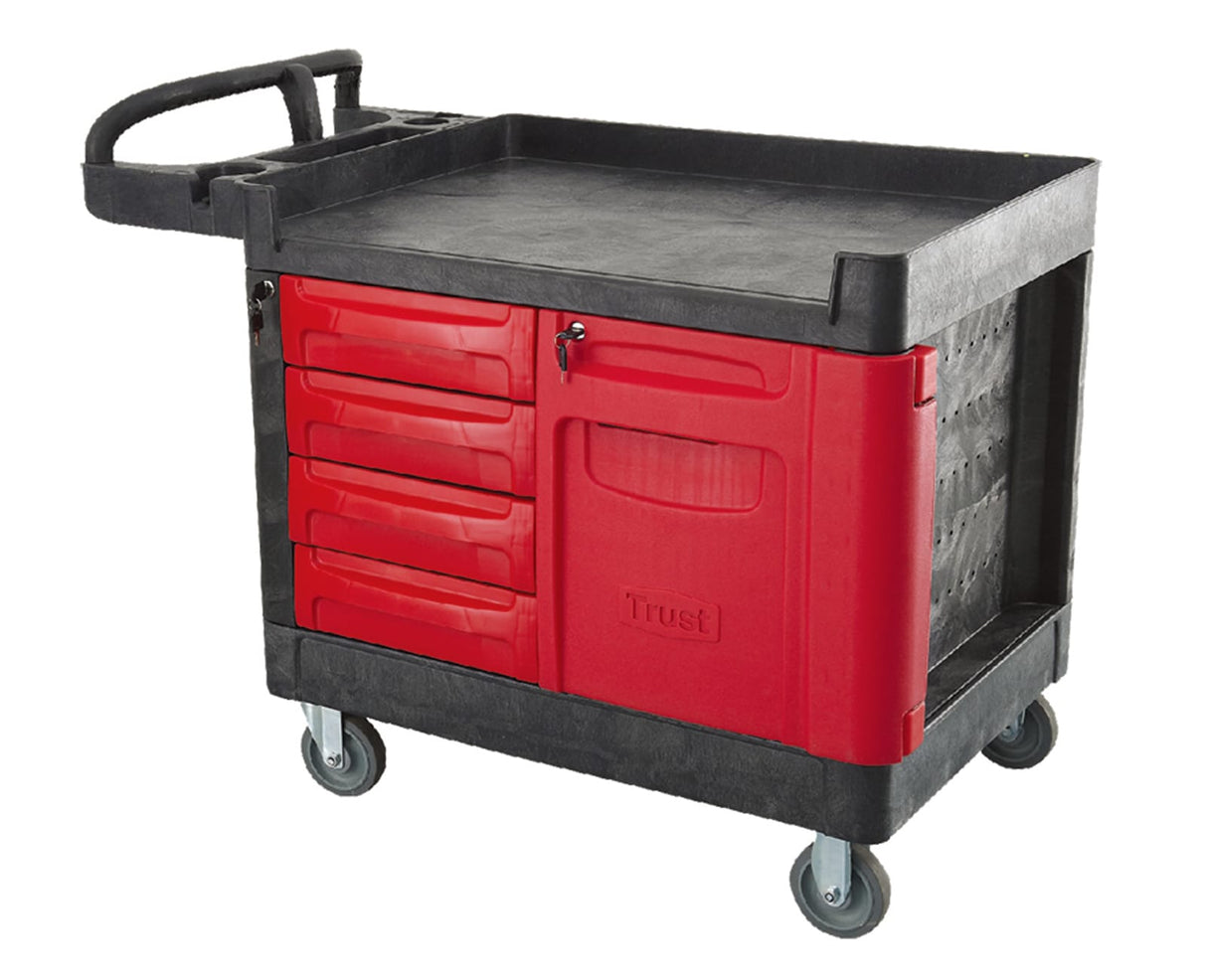 Trust Mobile Work Center, 4 Drawer & Cabinet