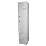 8 Door locker Padlatch Silver Grey 380mm Wide - Steelco