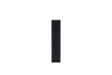 Flush Front Lockers 4 Door Padlatch Black 400mm Wide - Steelco