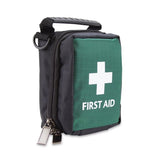 Red Cross Lone Worker/Forestry First Aid Kit designed for safety, includes 2 large dressings and nitrile gloves for emergencies.