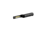 Versatile Ledlenser W6R rechargeable work light with 500 lumens, foldable head, magnetic attachment, and durable design.