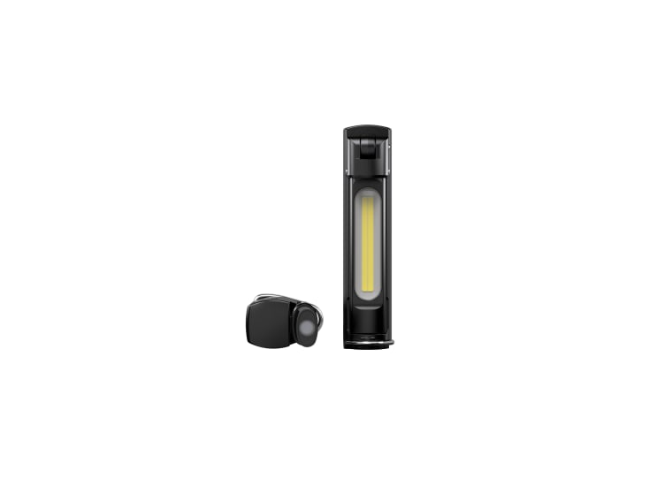 Robust Ledlenser W6R work light with 500 lumens, flexible design for flood or spot lighting, and USB-C rechargeable battery.