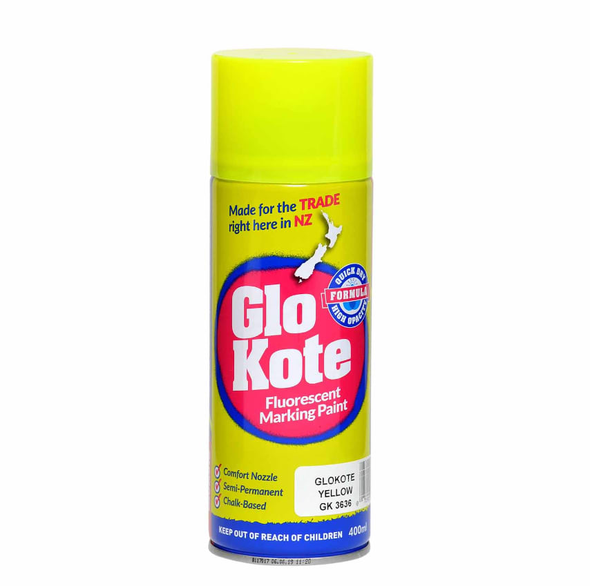Glokote Yellow Marking Paint 400ml 400ml