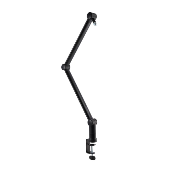 Kensington A1020 Provc Boom Arm provides versatile mounting for audio/video equipment, enhancing desk setups for creators.