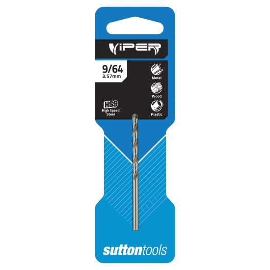 Sutton HSS Viper Jobber Drill-3.57mm (Each)