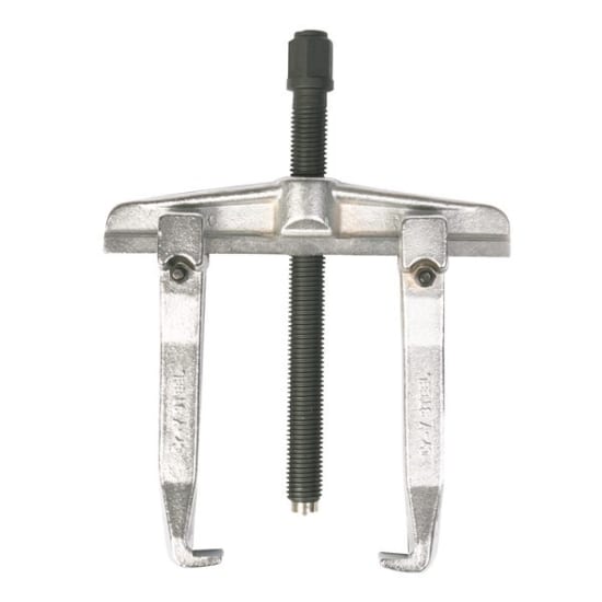 Toledo Sliding Beam Mechanical Puller-80mm, a durable twin-leg tool for removing gears, pulleys, bearings, and sprockets.